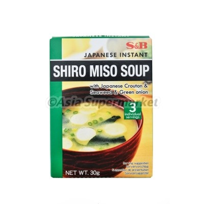 Instant shiro miso soup