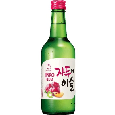 Korean soju drink plum