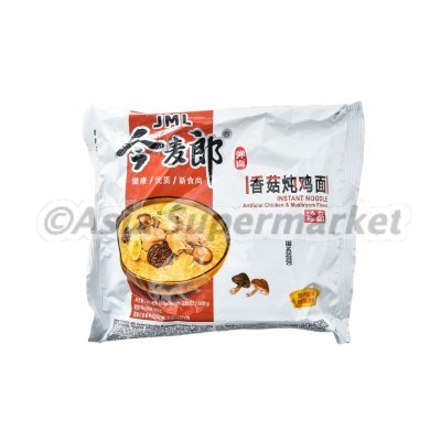 Instant noodles with mushroom and chicken flavour