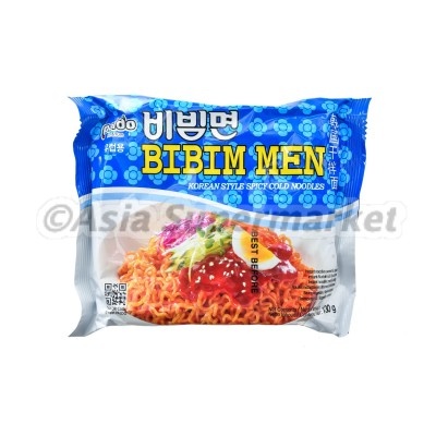 Instant korean noodles bibim men