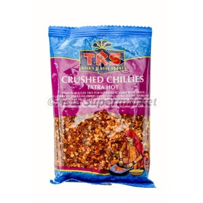 Extra hot crushed chillies