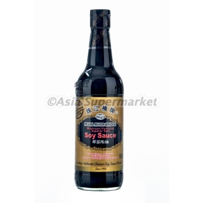 Dark soy sauce with mushroom taste