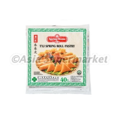 Springroll pastry 215mmx215mm 40 pieces