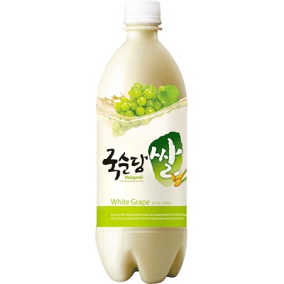 Korean rice wine White Grape