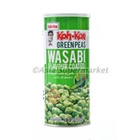 Green peas coated in wasabi