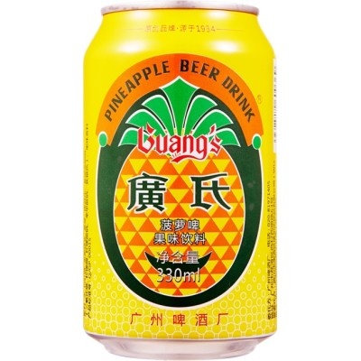 Pinapple beer drink 1% alc.