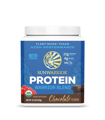 Warrior blend veganski proteini čokolada, 375g - bio