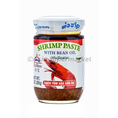 Paste from shrimps and soy oil