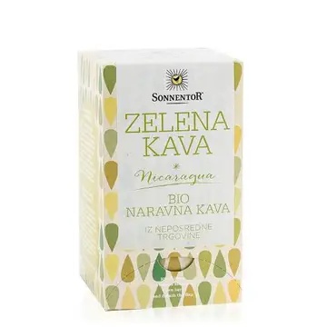 Kava zelena filter