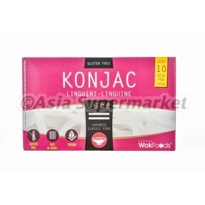 Gluten free linguini from konjac flour