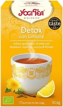 Čaj Yogi Detox z limono