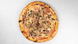 Pizza Prosciutto & champignoni