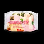 Japonska Biskvitna Tortica Kasutera z Okusom Bele Breskve