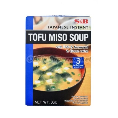 Instant tofu miso soup