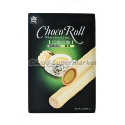 Green tea choco rolls