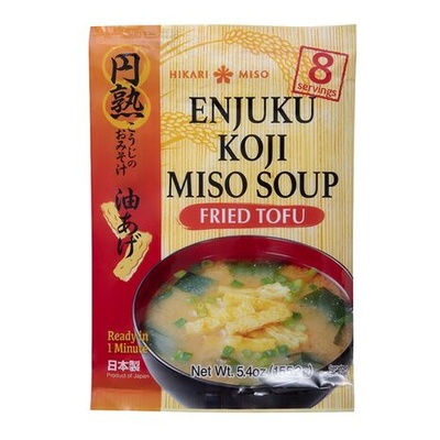 Instant Miso Juha z Ocvrtim Tofujem Enjuku Koji