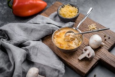 Julienne z gobami
