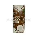 Coconut milk with chocolate flavour