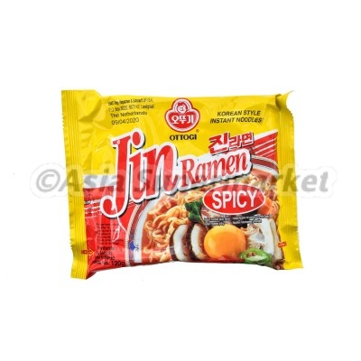 Instant spicy soup with noodles JIN