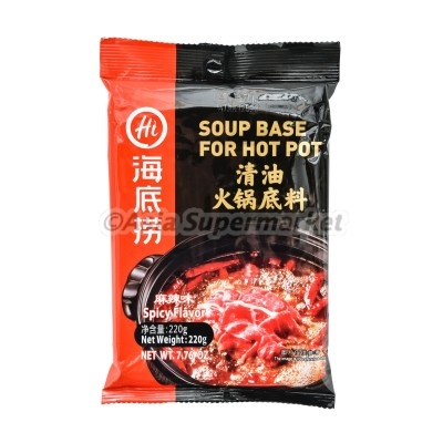 Spicy soup stock for hot pot