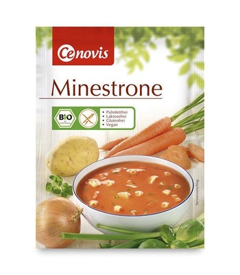 Veganska kremna juha minestrone