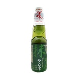 Japonski Brezalkoholni Napitek z Okusom Matche Ramune