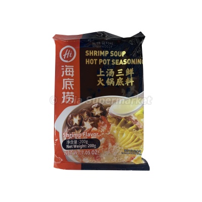 Shrimp soup hot pot seasoning