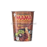 Instant beef cup noodles