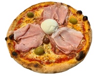 Pizza Prosciutto – Burrata